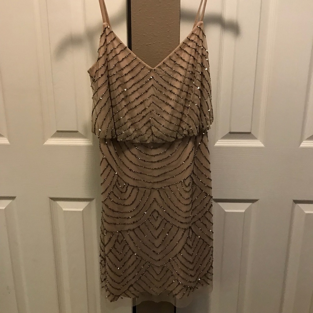 Adrianna Papell Sequin Dress - Picture 2 of 3